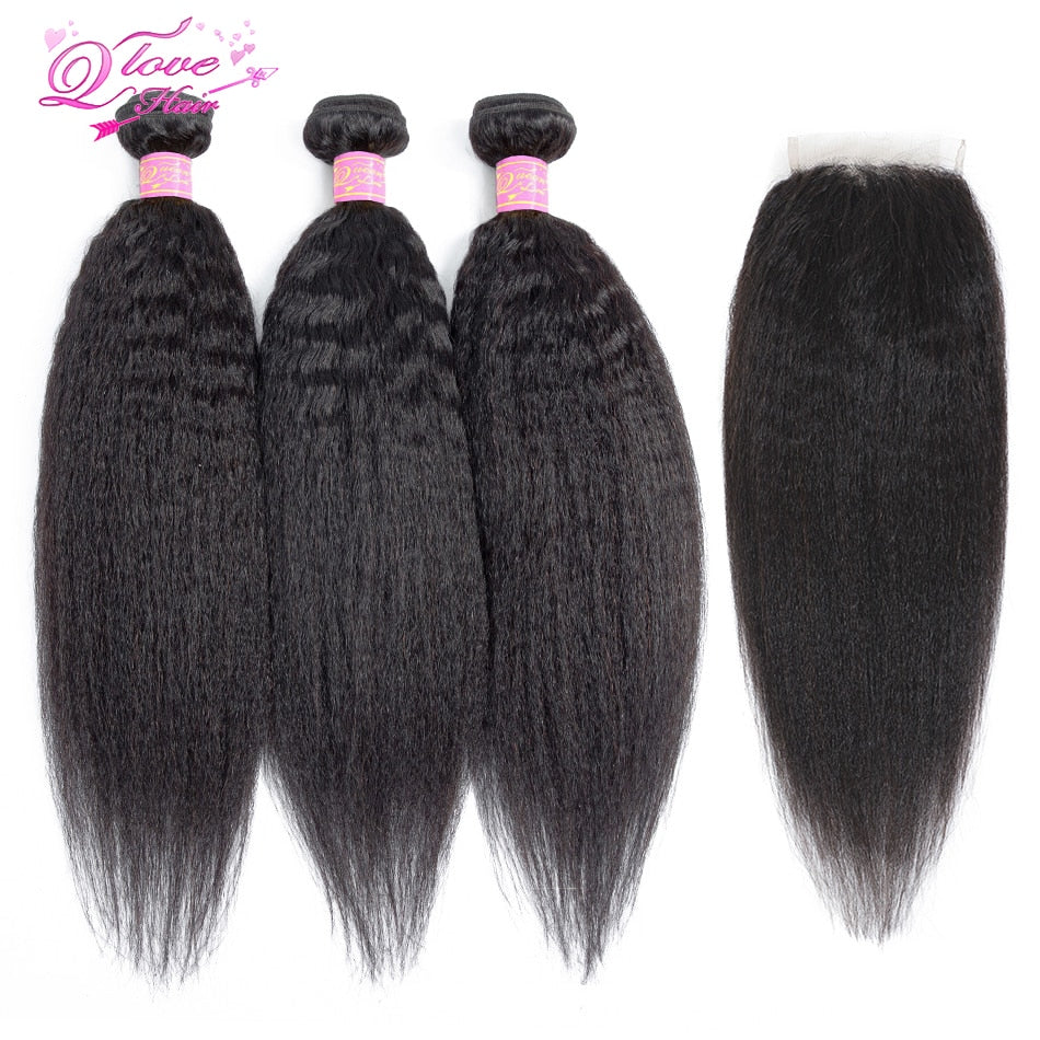 Malaysian Kinky Straight Bundles