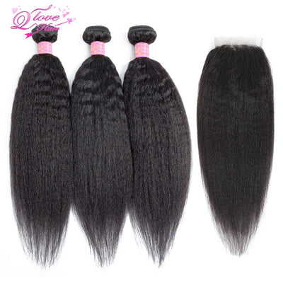 Malaysian Kinky Straight Bundles